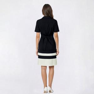 Womens Figueroa & Flower Color Block Stripe Shirtdress alternate view
